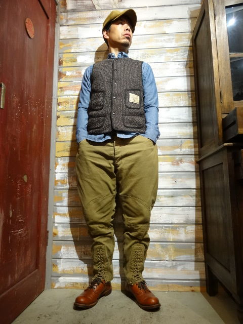 New！ TROPHY CLOTHING ”BROWN BROWNS VEST” （BROWN） : OLD