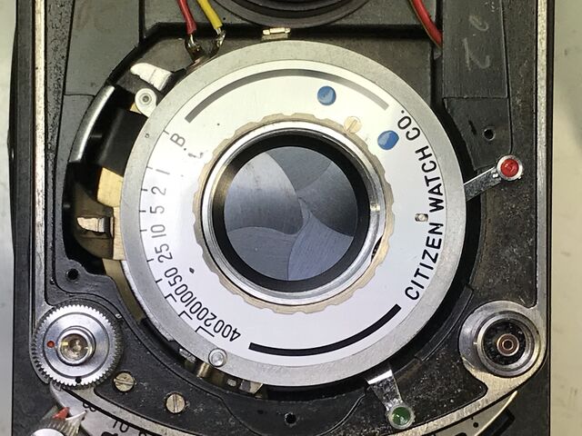 カメラ修理 minolta AUTOCORD（ミノルタ オートコード）の総合整備