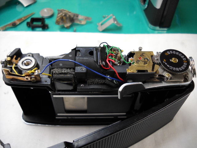 カメラ修理 オリンパスPEN-FT : カメラ修理工房日記－－みの虫のひとりごと
