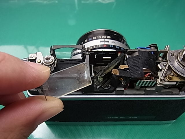 カメラ修理 Canonet QL19 G-III（キヤノネットQL19 G-III） : カメラ