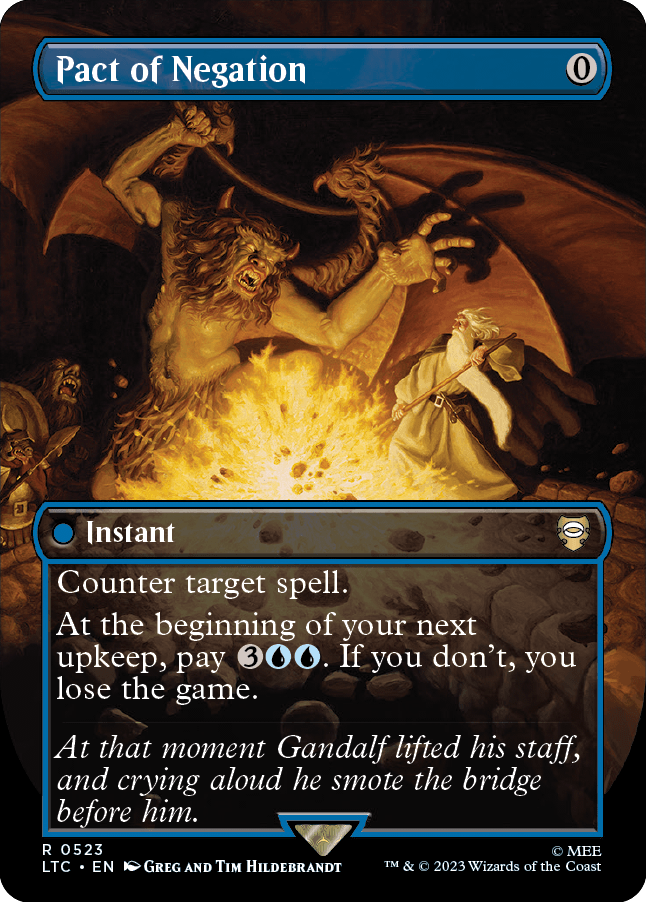 MTG 指輪物語 ホリデーリリース 英語版 洞窟に宝蓄えしドラゴン 銀幕