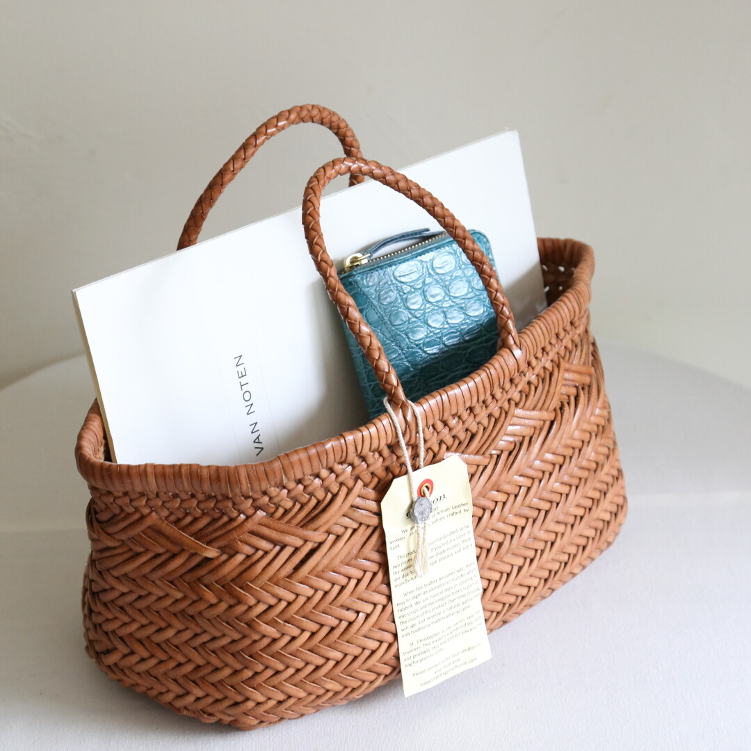 DRAGON DIFFUSION ～ 艶のあるタンのかごバッグ : CLOSET