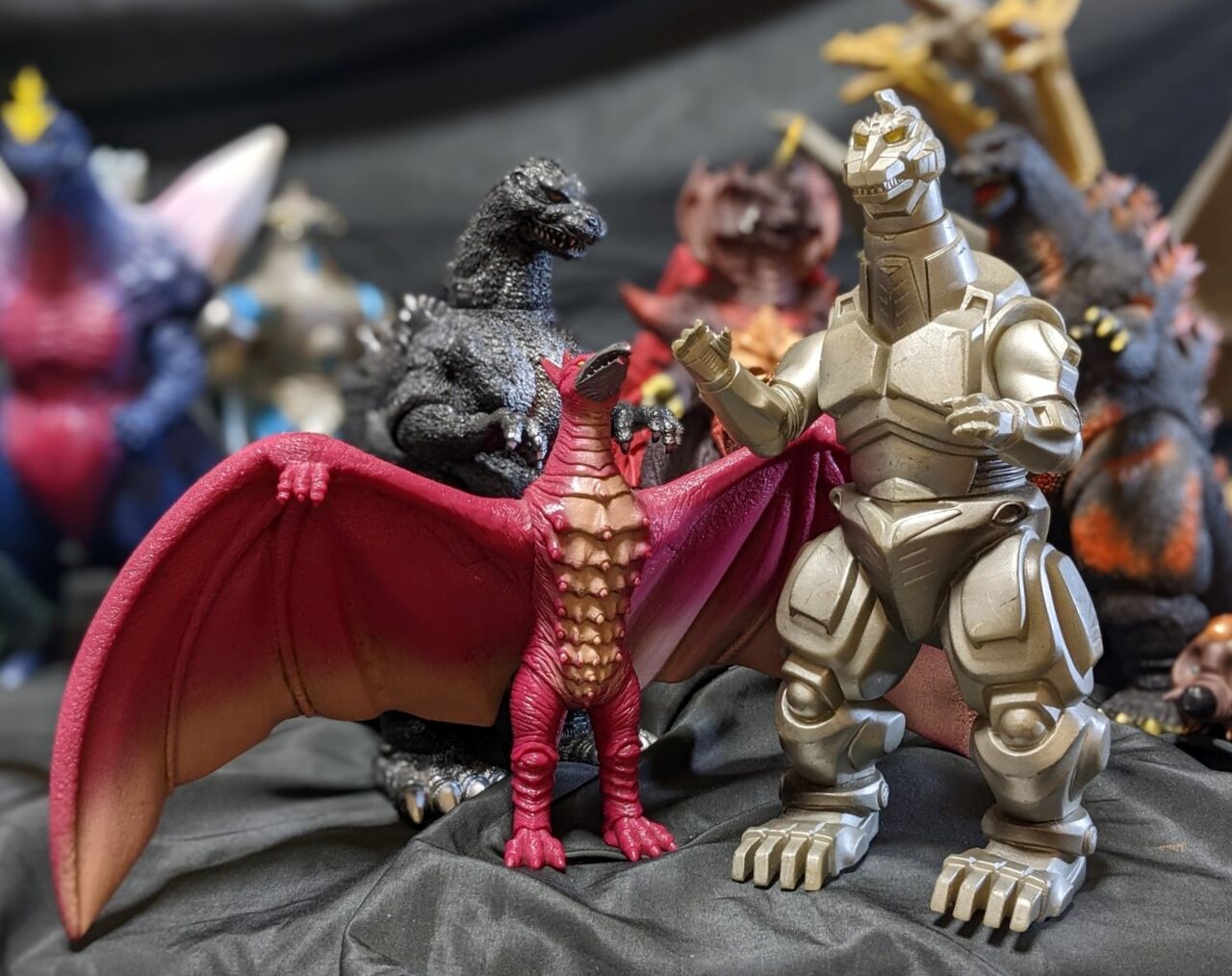 平成VSシリーズ ゴジラ・ベビー・メカゴジラ・ラドン（バンダイ）4体