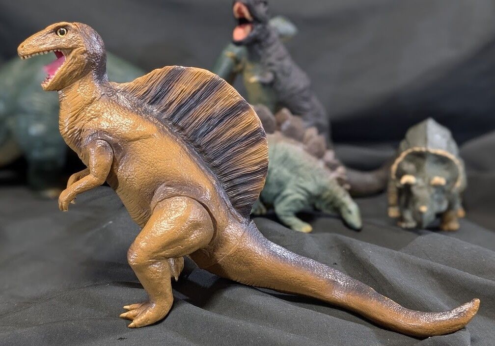 昭和レトロ恐竜（ツクダホビー）ソフビフィギュア6体セット : 恐竜