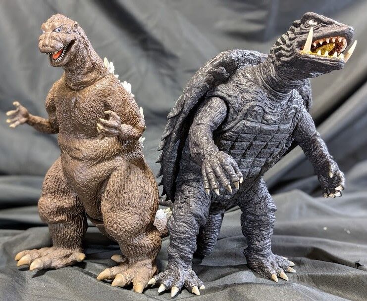 昭和・初代ゴジラ＆ガメラ（セガ・バンプレスト）ソフビビッグサイズ2