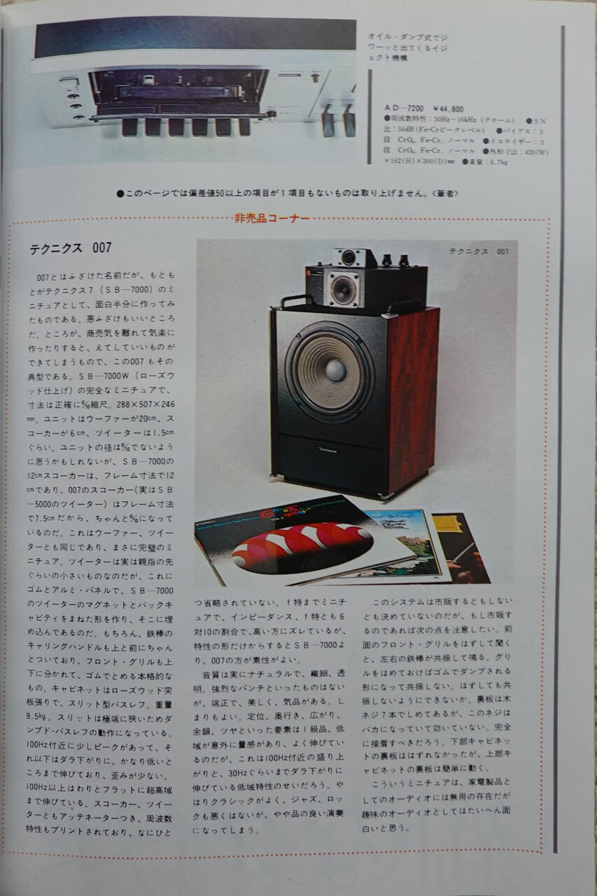 FM誌よもやま その259 1976 No.14 その5 長岡鉄男のDynamic Test 2