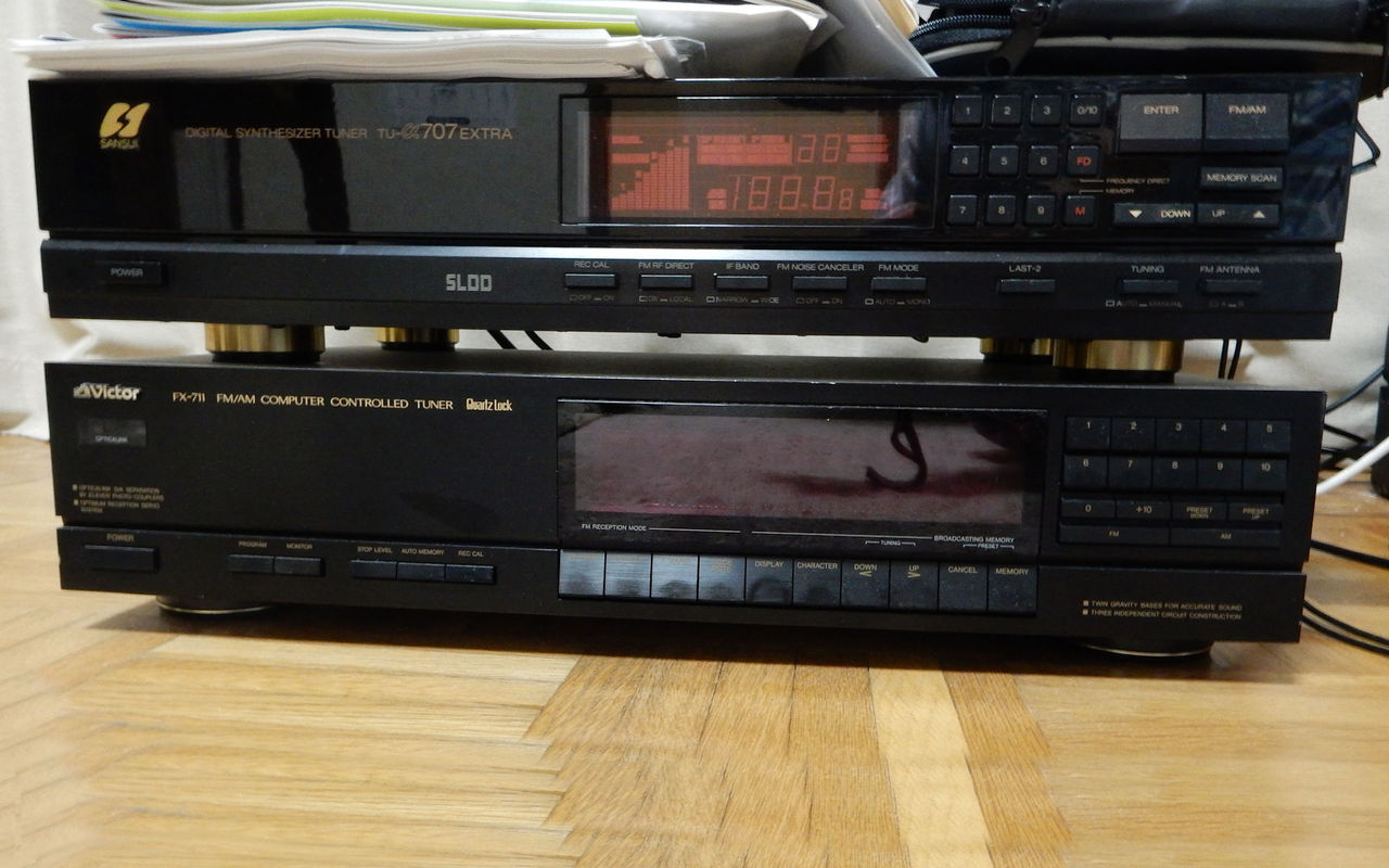 Victor ビクター FX-711 AM FM チューナー オーディオ機器 Amazon.co