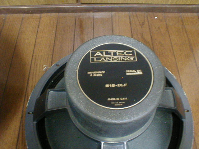 ALTECとLansing の515 : Night Has a Thousand Eyes 