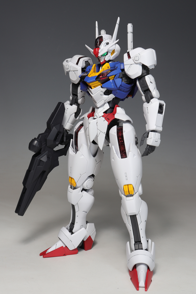 1/100 フルメカニクス ガンダムエアリアル 完成 : デンデロの消失