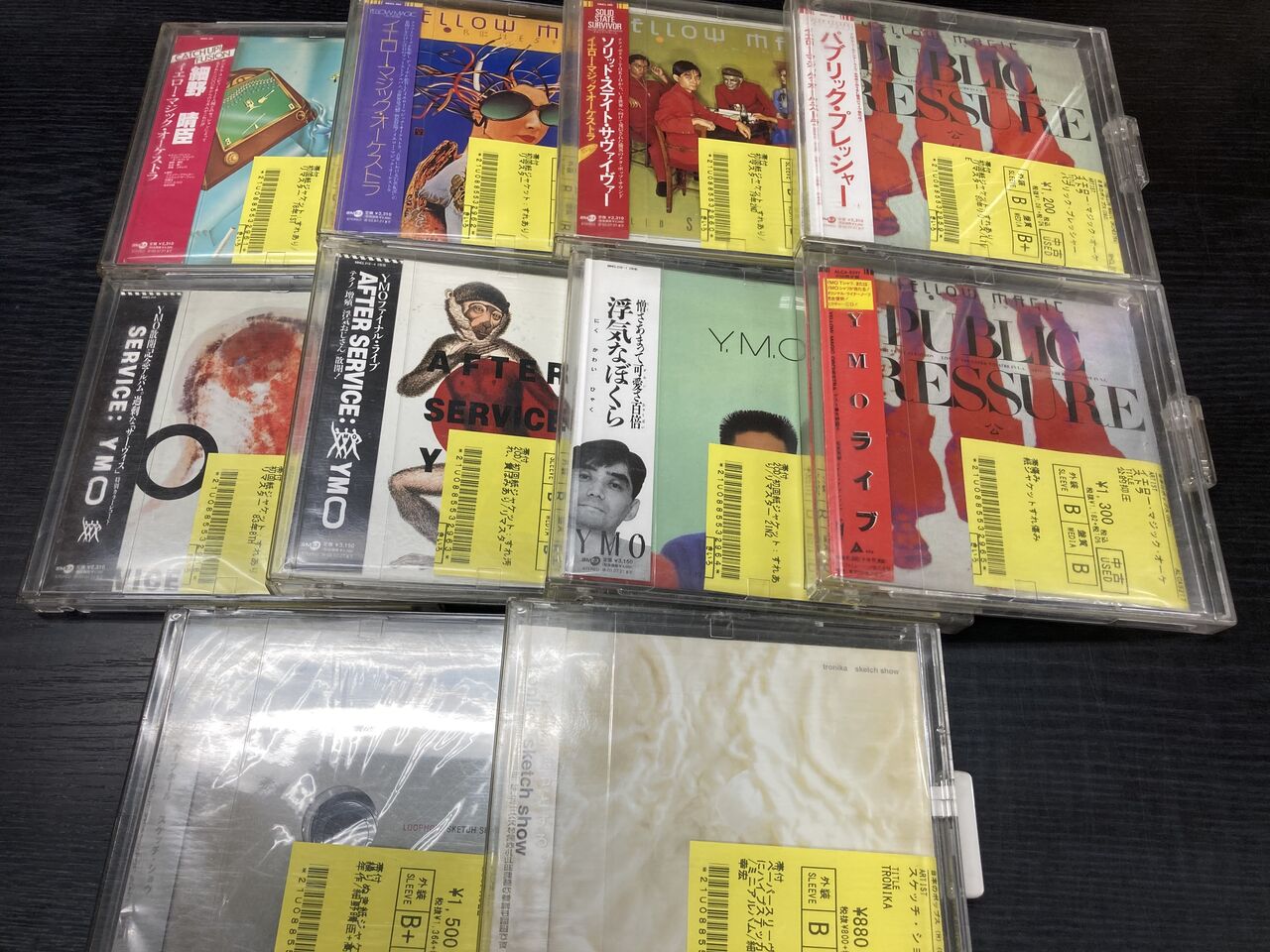新着中古情報！ YMO関連、プラケースCD、紙ジャケCD、BOX各種入荷