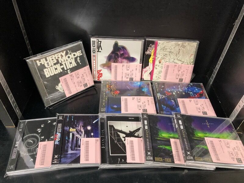 BUCK-TICK 中古CDまとめて入荷しました!!8cm短冊CDシングルもあります