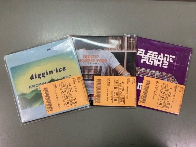 DJ MURO MIX-CD＆カセットテープがまとめて入荷しました!DIGGIN
