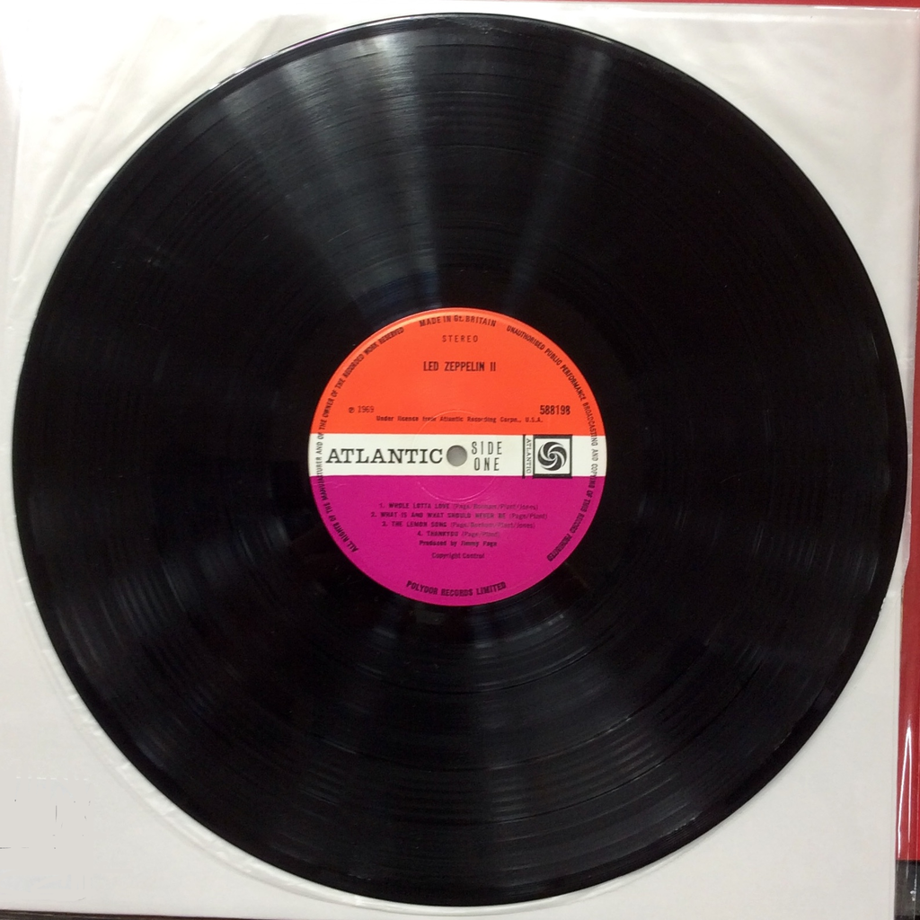 レッド・ツェッペリン 中古レコード UKオリジナルに重量盤…まとまって