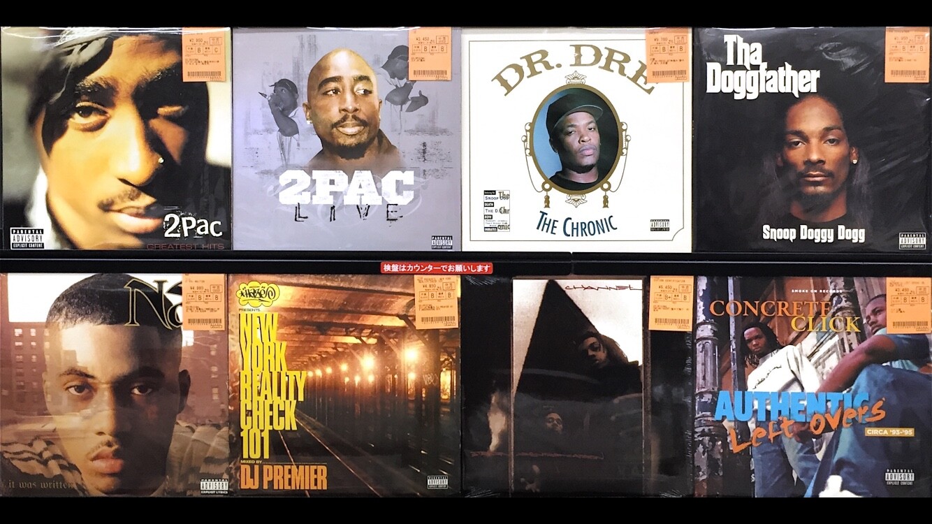 中古/ヒップホップ】90'sヒップホップ人気タイトルから、レアな