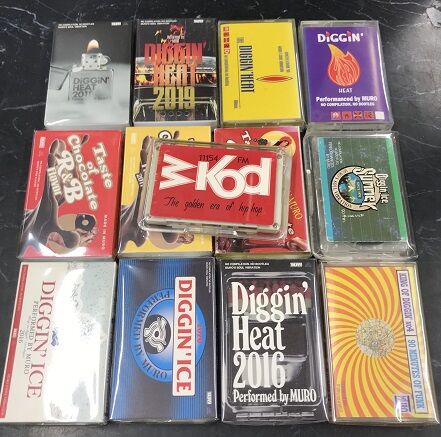 9/7(木)【中古HIPHOP/カセットテープ】DJ MURO氏のMIXテープ各種入荷