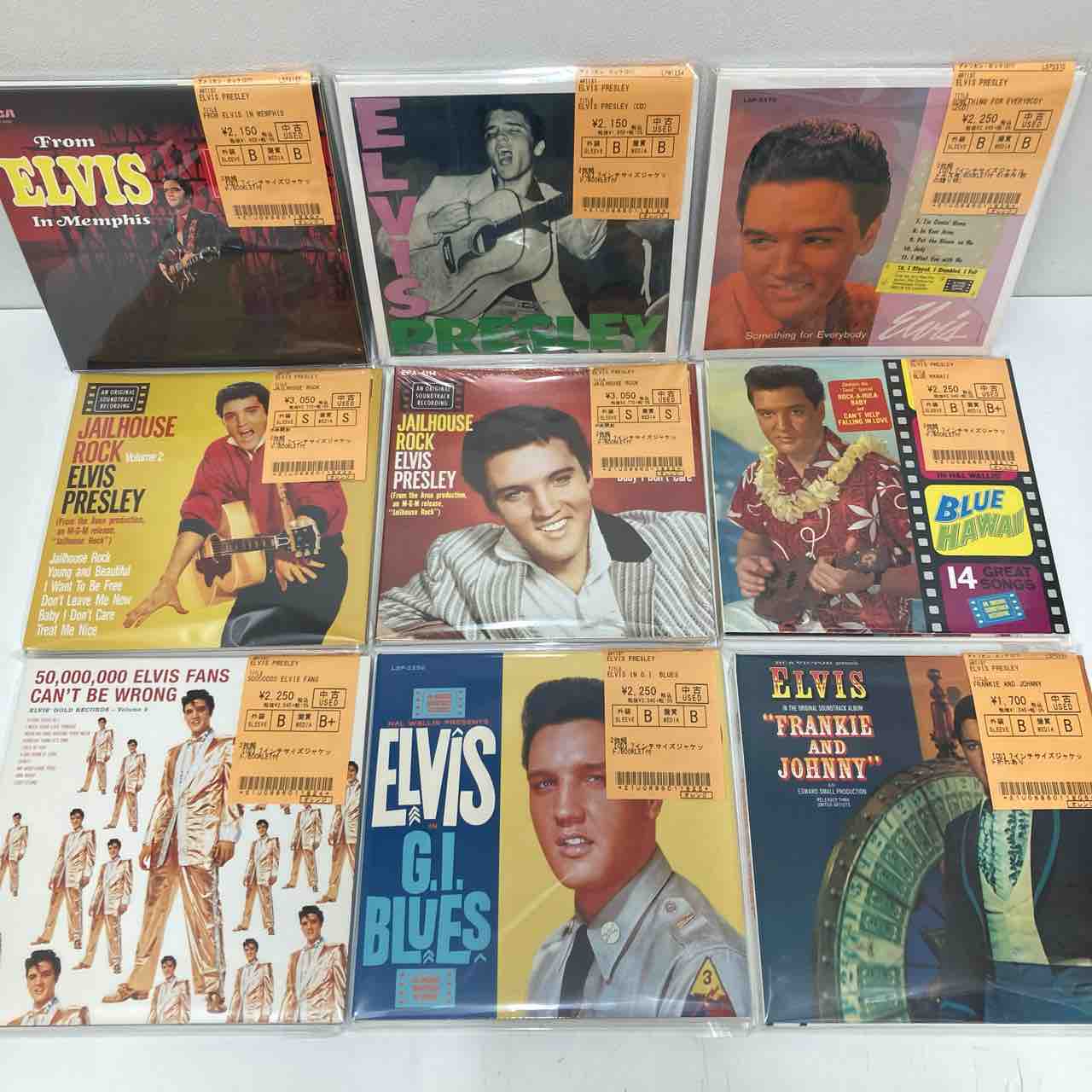 エルヴィスファン必見！ELVIS PRESLEY 中古CD大放出！ : ディスク