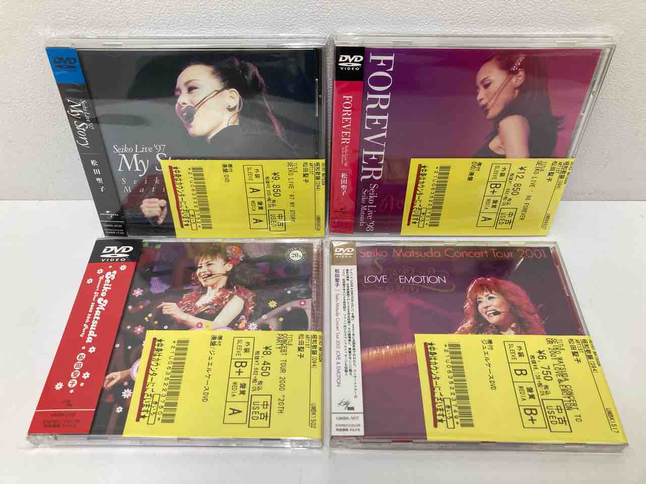 松田聖子〉中古ライブDVDまとめて入荷致しました〈廃盤多数