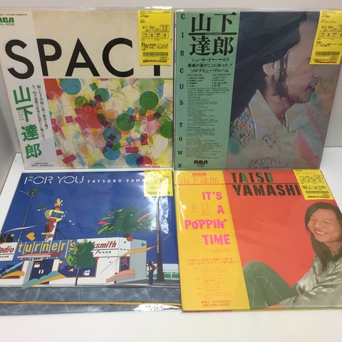 12月11日 (日)山下達郎 中古レコードまとめて入荷しました : ディスク