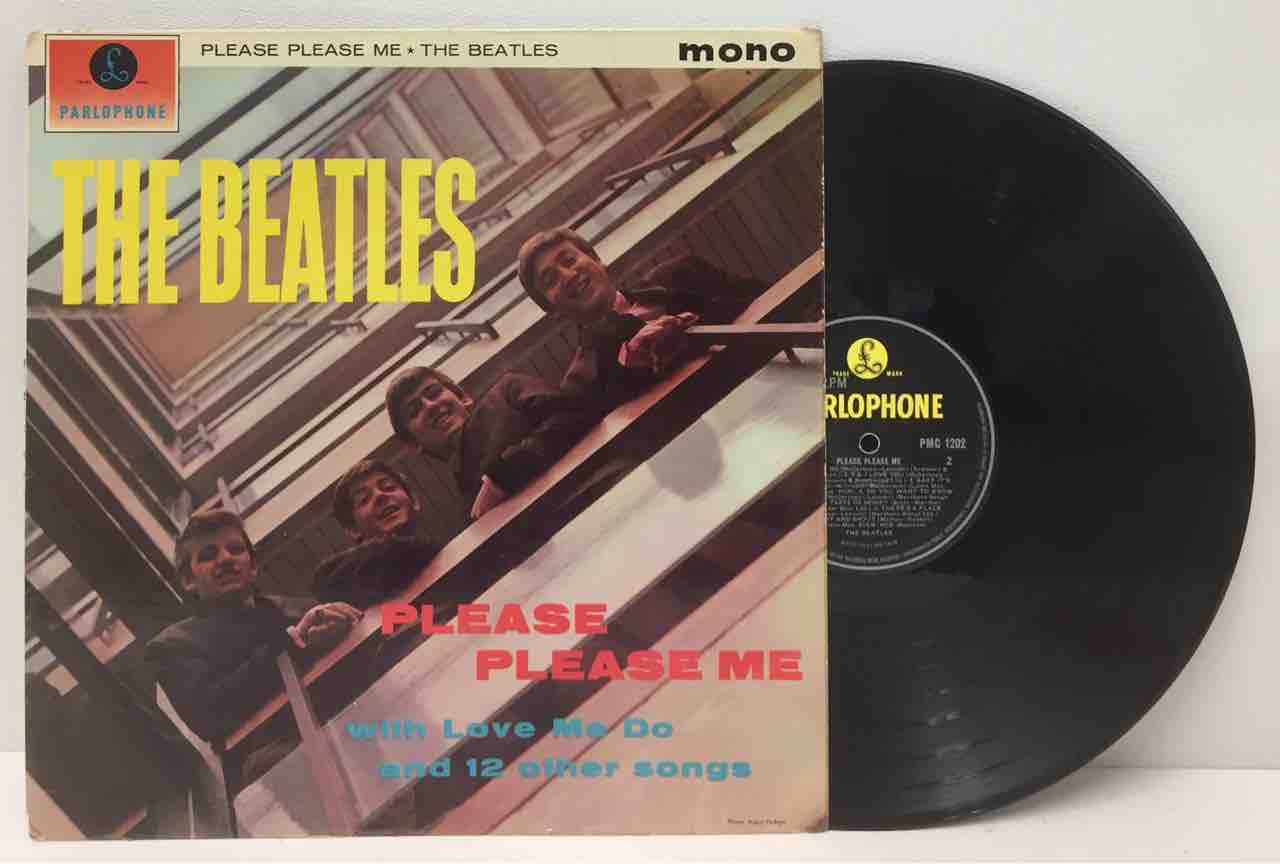 稀少UKオリジナル盤 ビートルズ 『プリーズ・プリーズ・ミー』(1ST