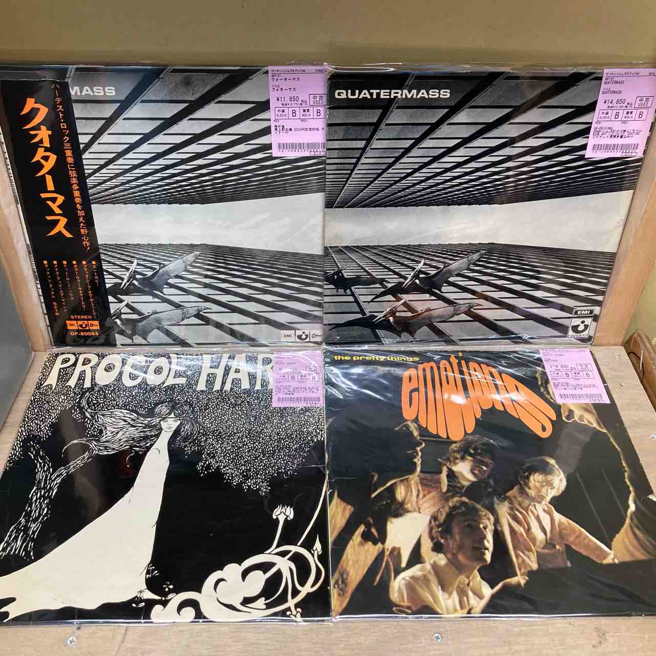 QUATERMASS」「QUEEN」「RAINBOW」ほか ロック/プログレ新着廃盤