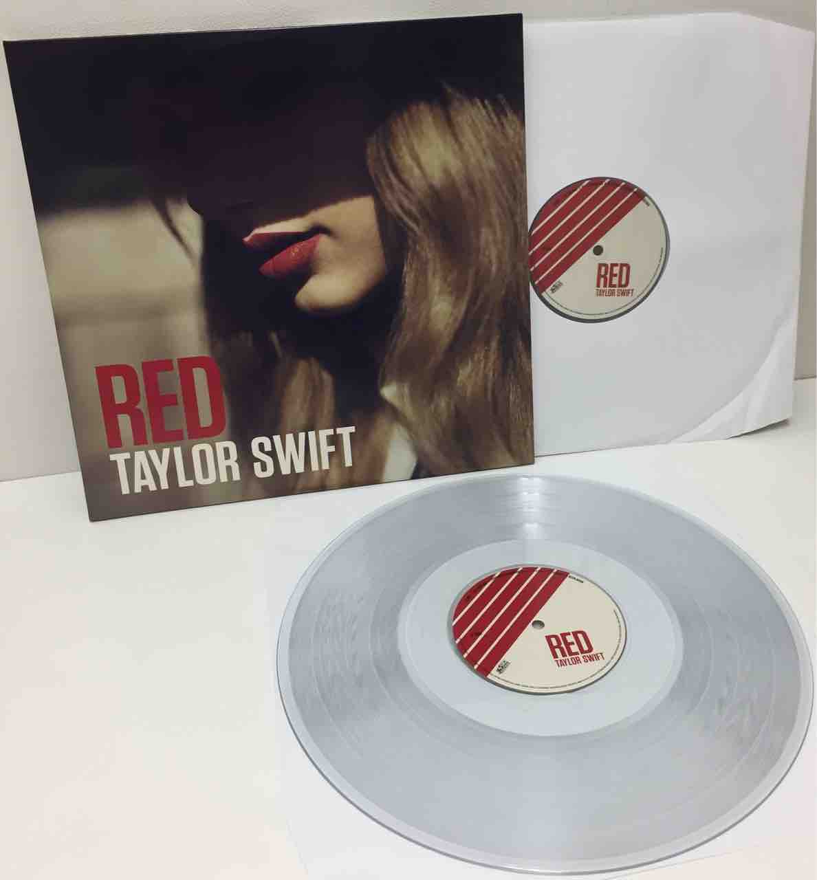 TAYLOR SWIFT / RED クリスタル・クリア・ヴァイナル仕様180グラム重量