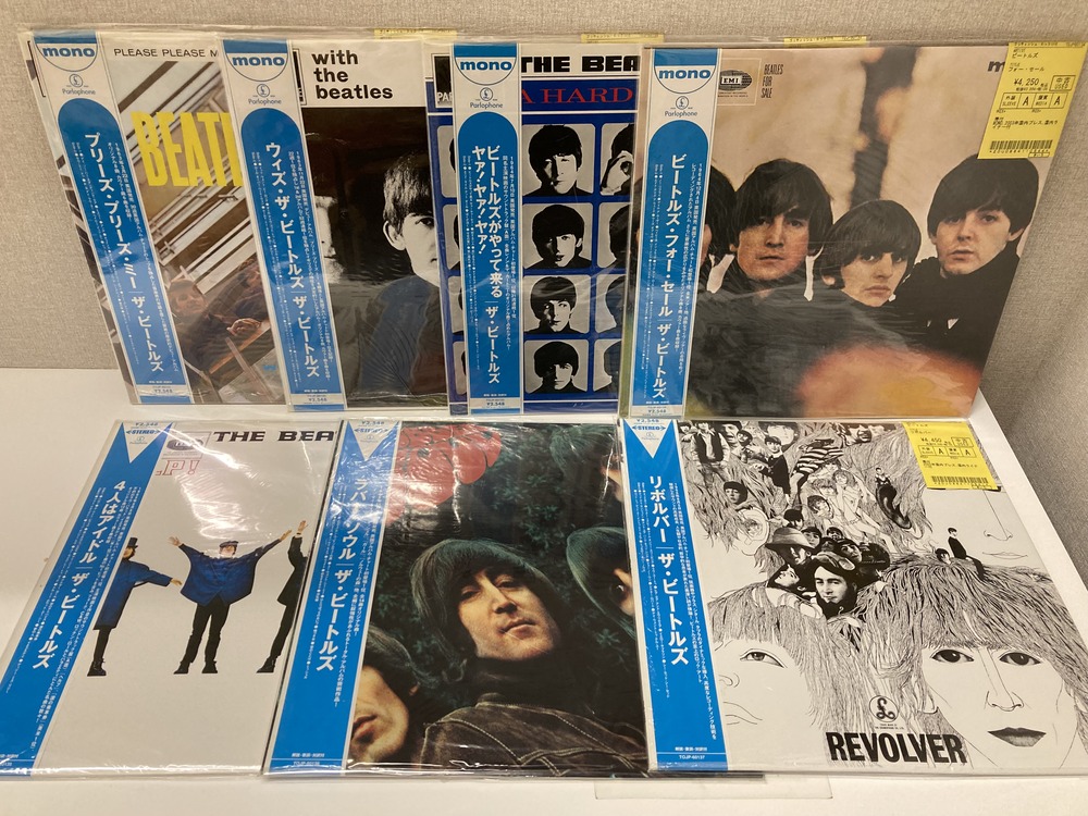 j*6様 レア！！ビートルズ レコードの帯、非売品ブック、コースター