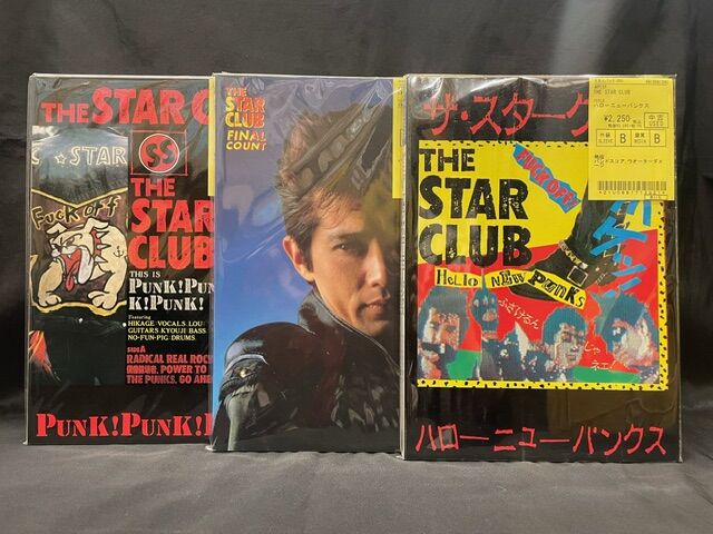 THE STAR CLUBのDVD、VHS、バンドスコアなど商品がまとまって入荷しま