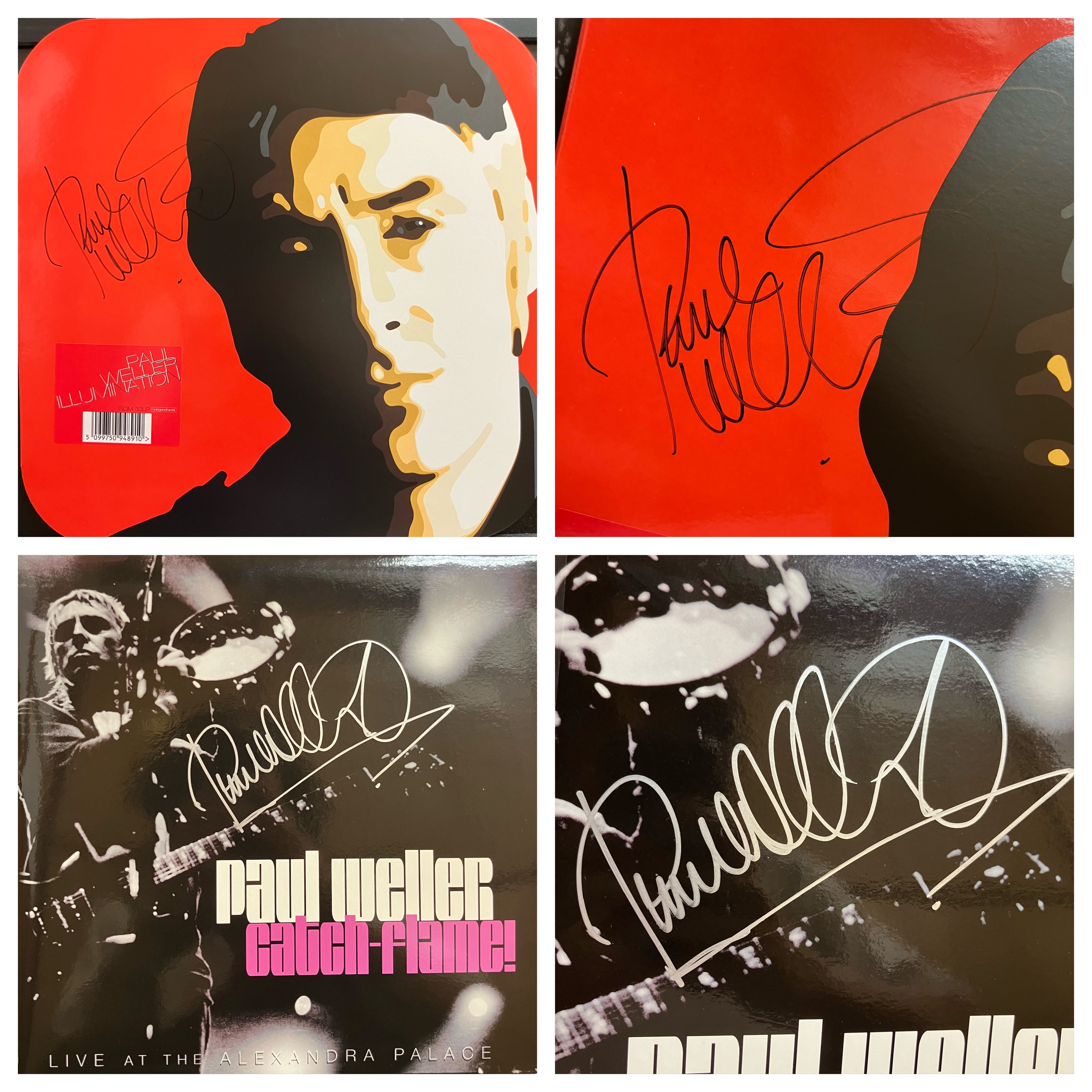 9/21(土)【中古レコード】PAUL WELLERファン必見、サイン入りLP2種など