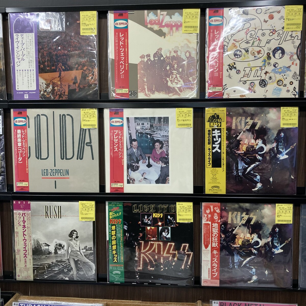 ミドルクラス～希少盤中心にハードロックの中古LPが入荷しました