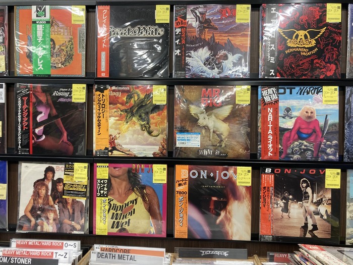 LED ZEPPELIN, DIO, MR.BIG, PARADISE LOST, METALLICA, VENOMなど中古