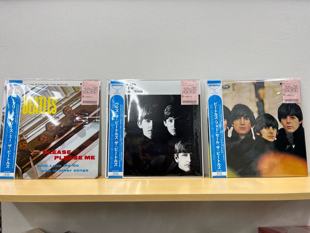 10/31(月)ビートルズ国内盤 03年再発モノラル仕様が多数入荷しました