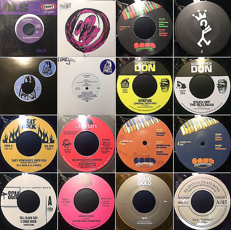 オンライン出品いたしました。→□12/24(日) HIP HOP / R&B 7インチ