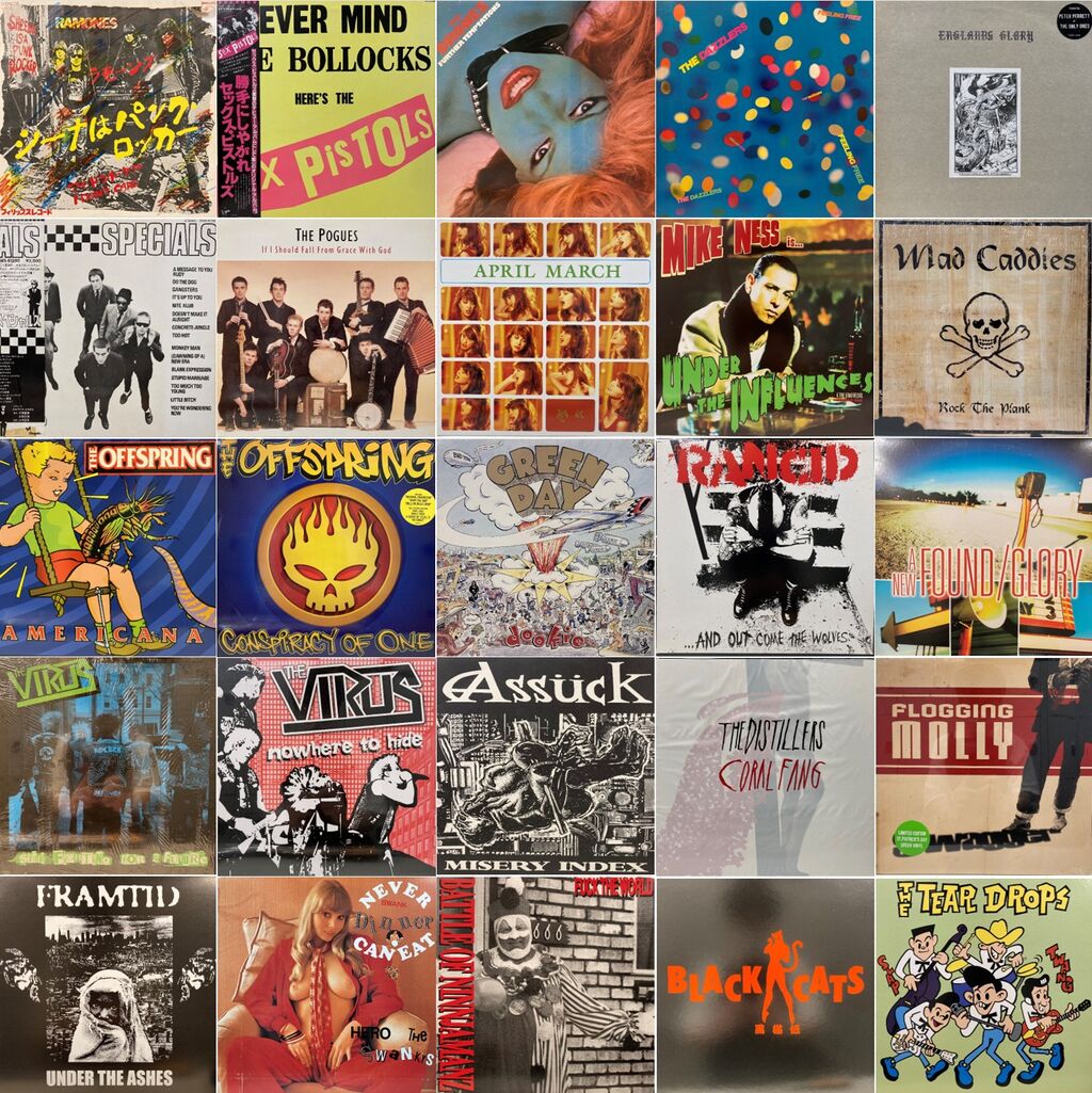 1/6(土)PUNK廃盤アナログセール -通販サイト出品中- : diskunion ROCK