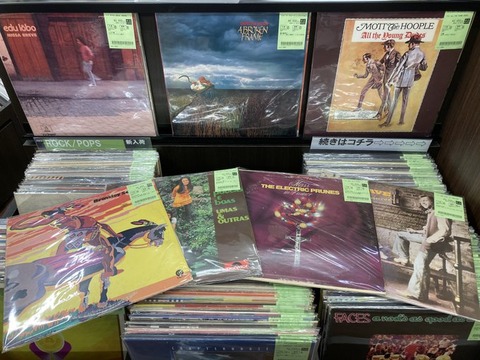 7/24(木) ROCK/POPS中古レコード新入荷情報】パブロック～サイケ