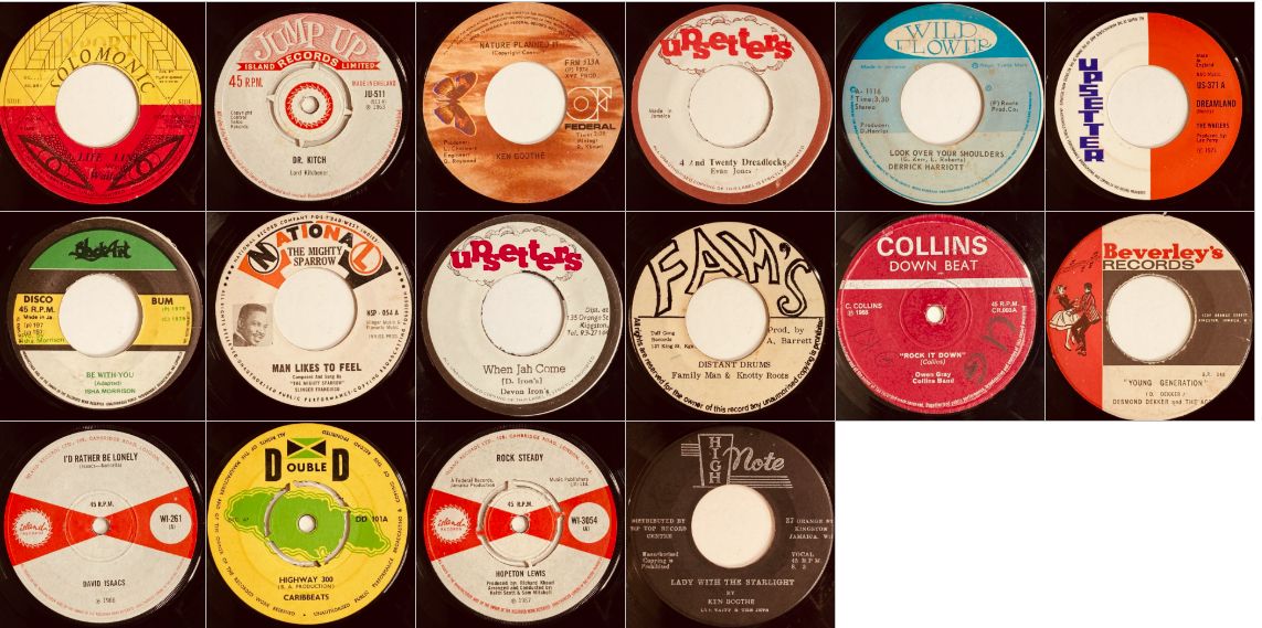 2月19日 (木) 【REGGAE】-新着中古7インチ-本日のレゲエレコードは