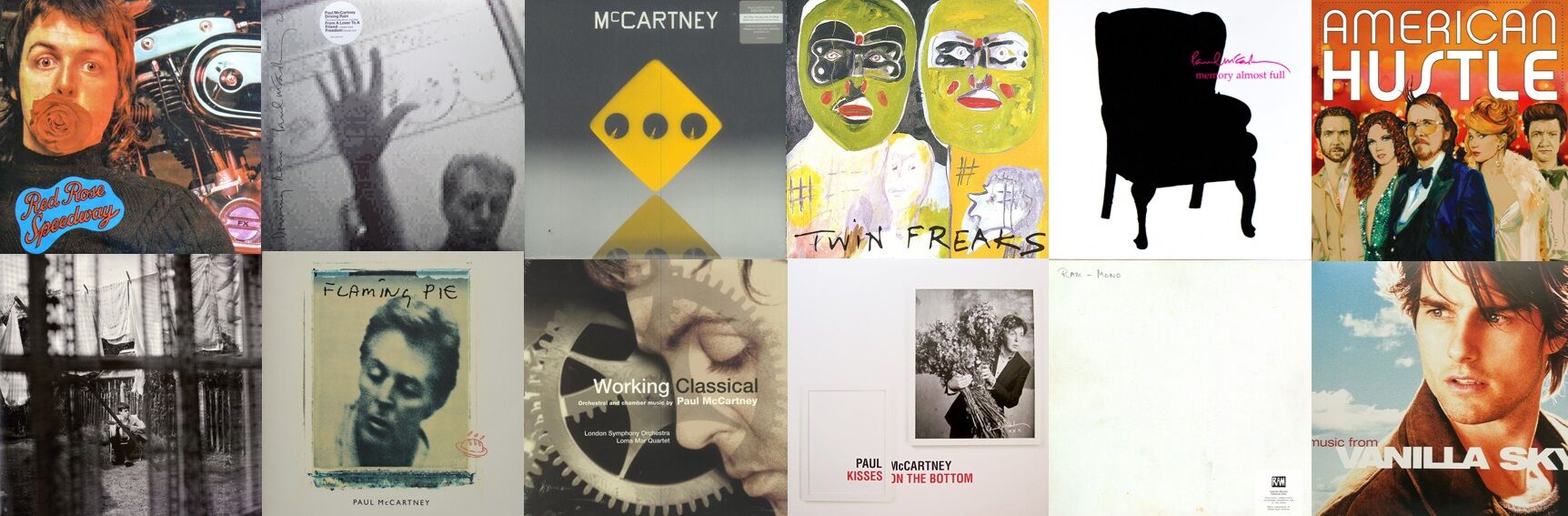 2/25(日) PAUL McCARTNEY 関連レコード。まとまって入荷しました