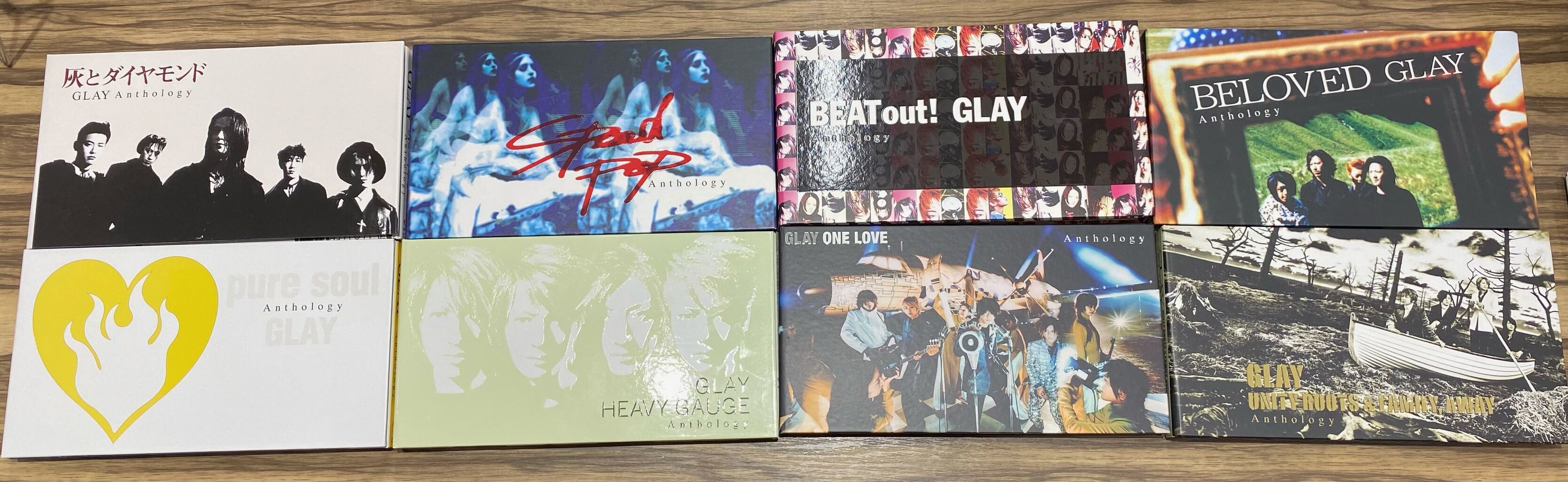 3月23日(土) GLAY ｢Anthology｣シリーズ、8タイトル入荷♪ : ディスク