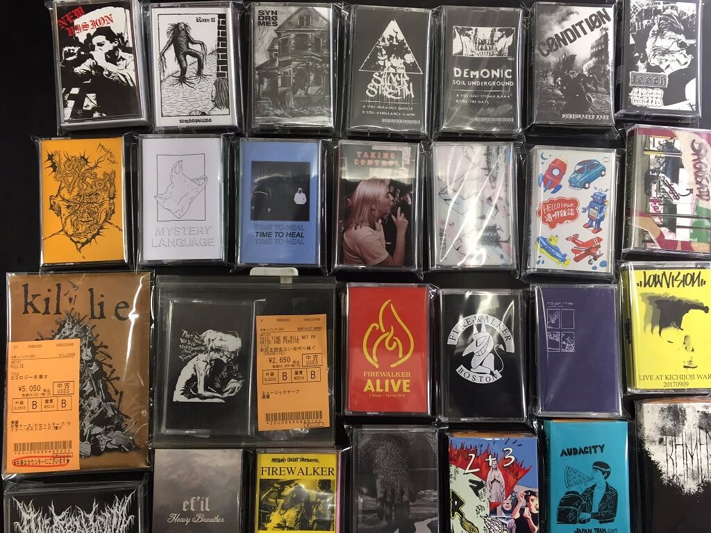 EMO/HARDCOREなどの中古カセットテープ入荷致しました！！ : ディスク