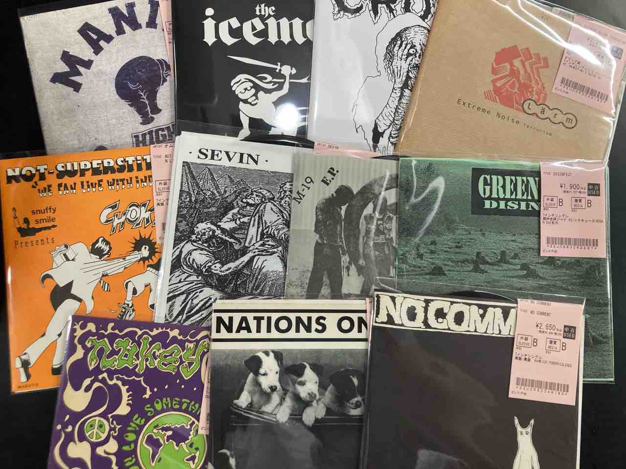 国内HC/90'S/SxE/NEWSCHOOL/GARAGEなど中古レコードがドカッと入荷