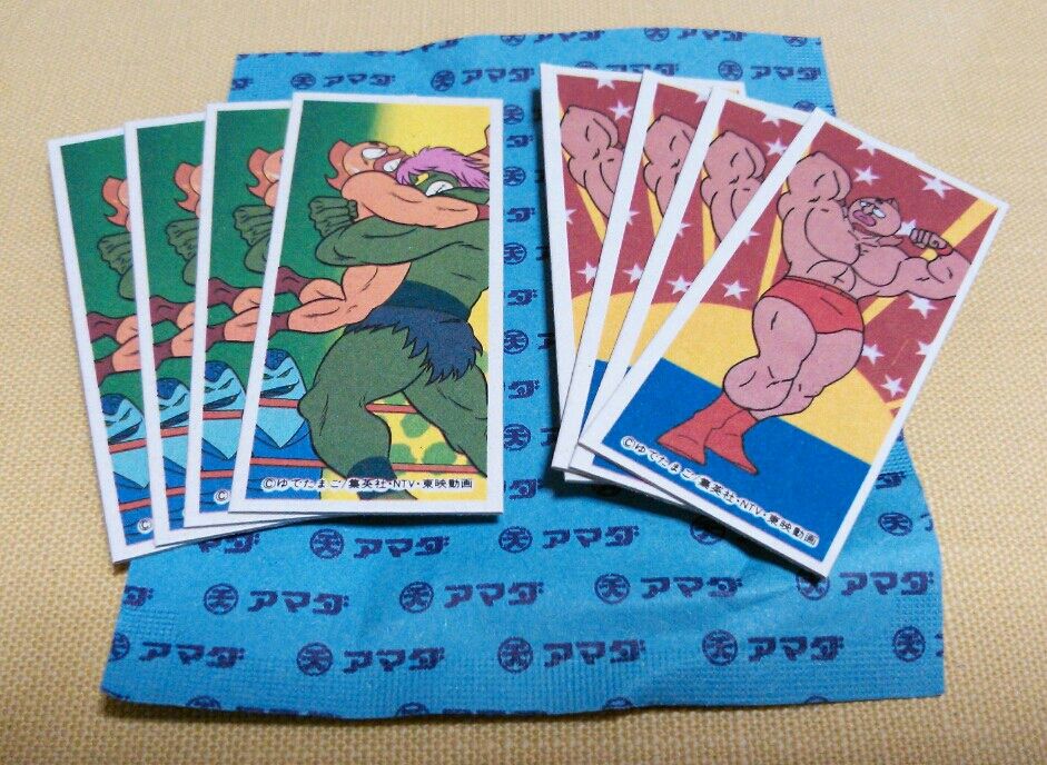 アマダのキン肉マン 直角面子当 駄菓子屋 くじ引き 面子 メンコ めんこ