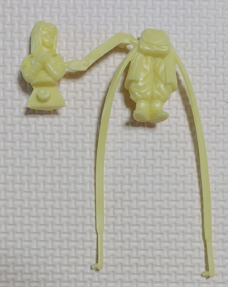 ドラゴンクエストⅥ 消しゴム ミレーヌ オレンジ色 ドラゴンクエストⅥ