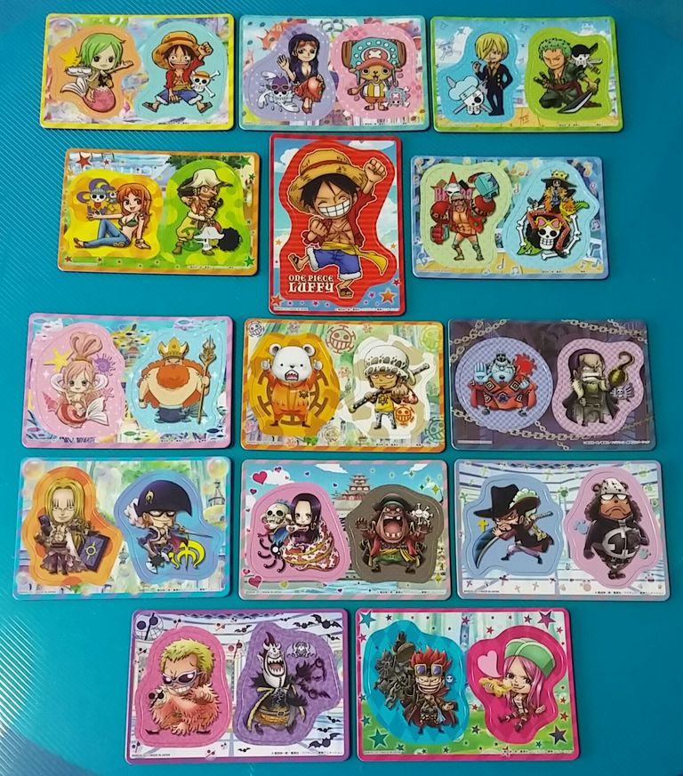 カードダス ワンピース ぺったりキャラカード マグネット バンダイ