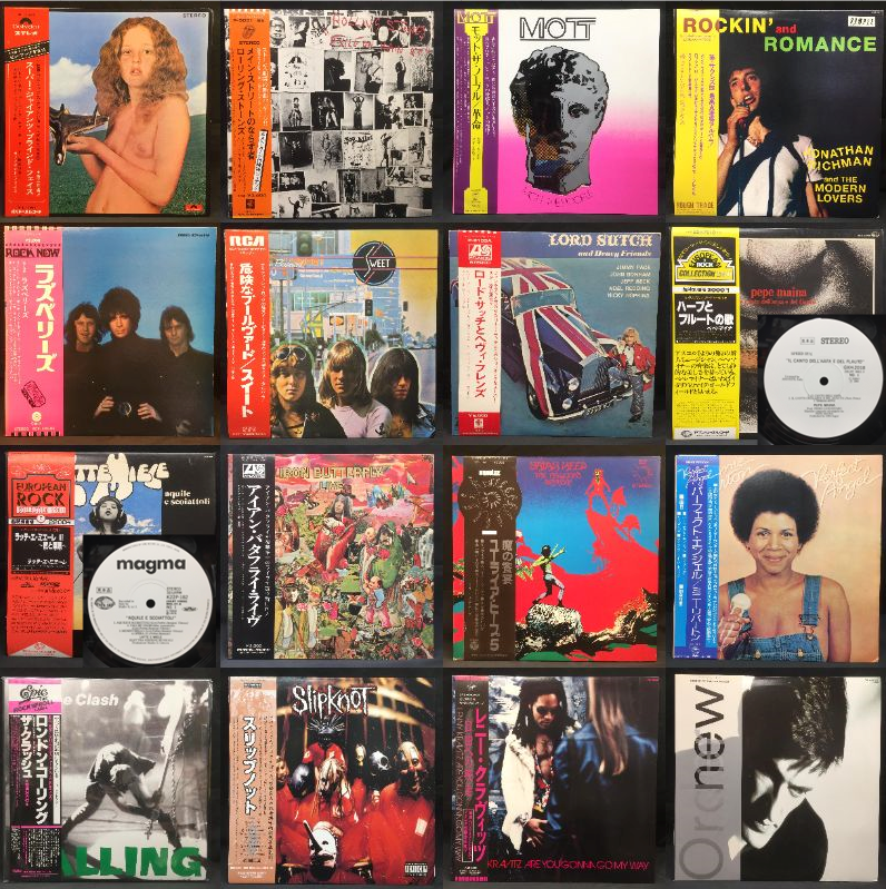 LP12in国内盤6枚まとめて写真参照 盤ジャケ帯解説切れ書き込み無く