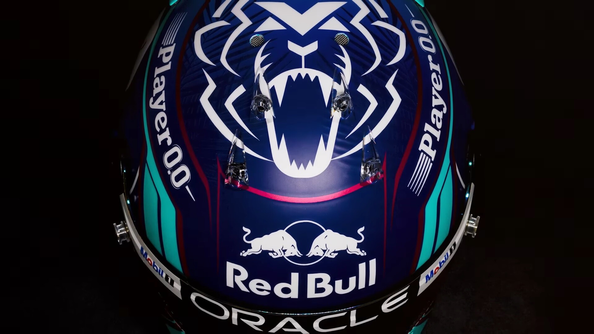 マックス・フェルスタッペン スケールヘルメット 1:4 マイアミ2023