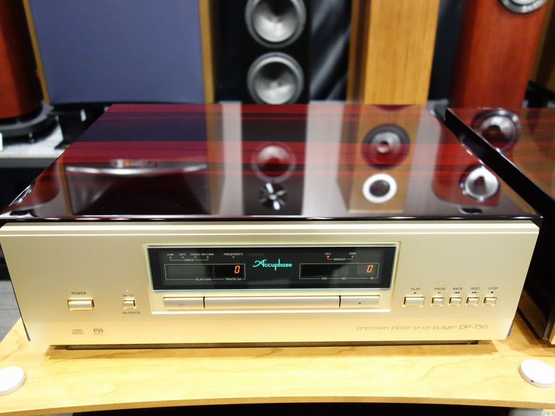 SACDプレーヤー Accuphase/DP-750 : オーディオユニオン大阪店Blog