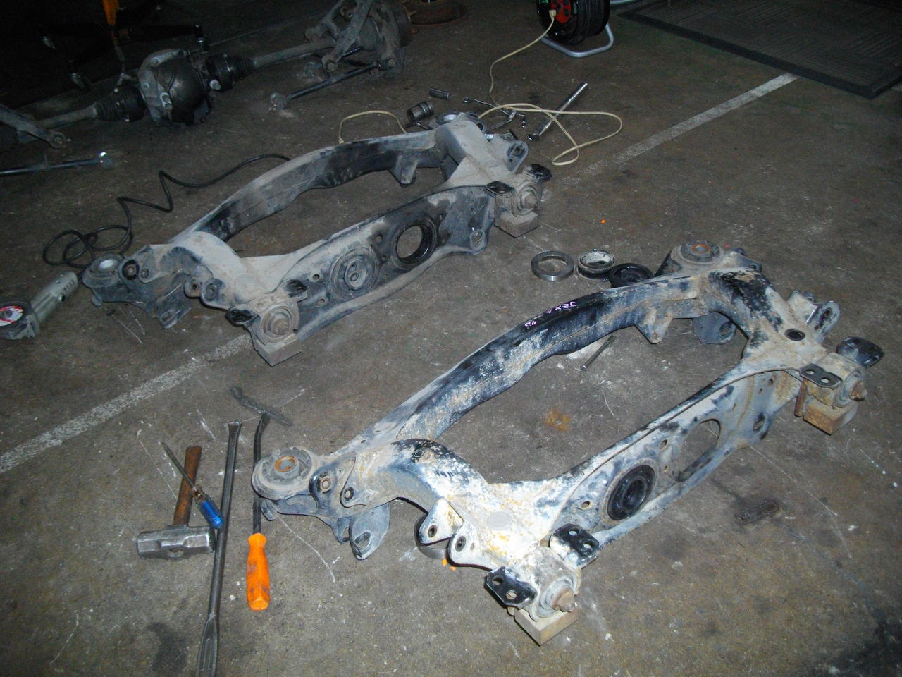 JZX100 リヤメンバー交換 : オートライフハノ オフィシャルブログ