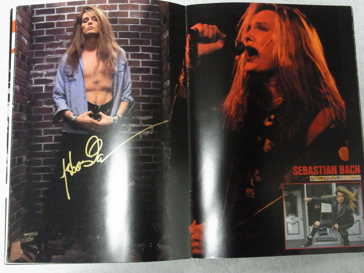 セバスチャン・バック直筆サイン入り2Lサイズ写真… セバスチャン