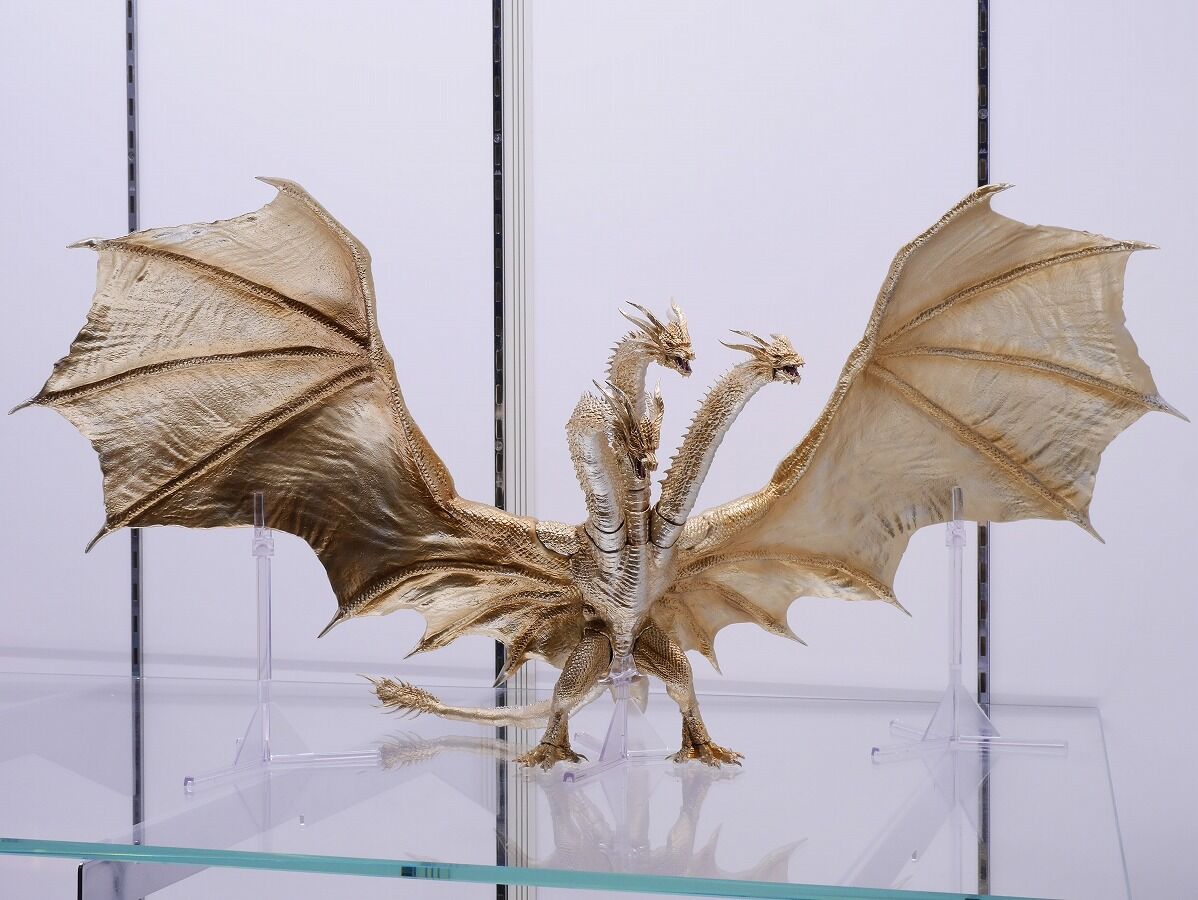 伝票貼り跡なし！S.H.MonsterArts キングギドラ モンスターアーツ