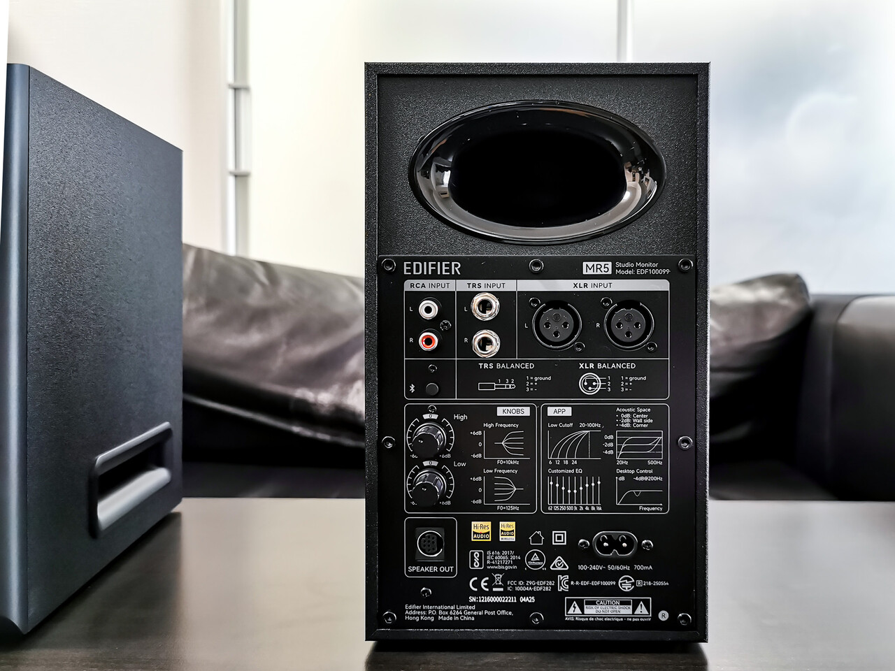 EDIFIER MR5」 3Way仕様により高解像度でパワフルなサウンド。豊富な