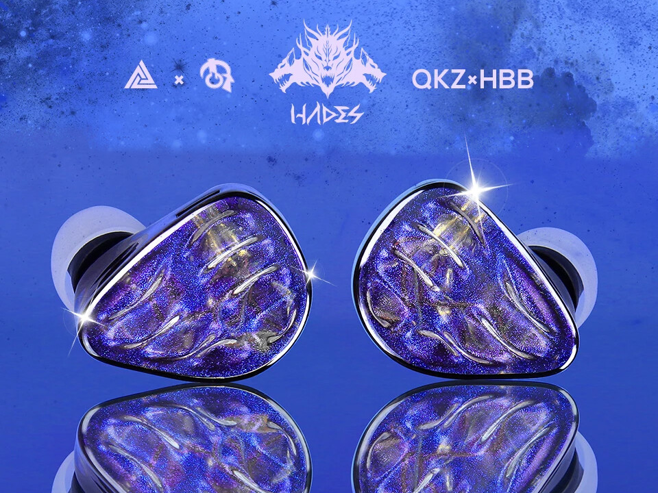 QKZ x HBB Hades」 9mm LCP振動板ドライバー×2基を並列配置。極端な
